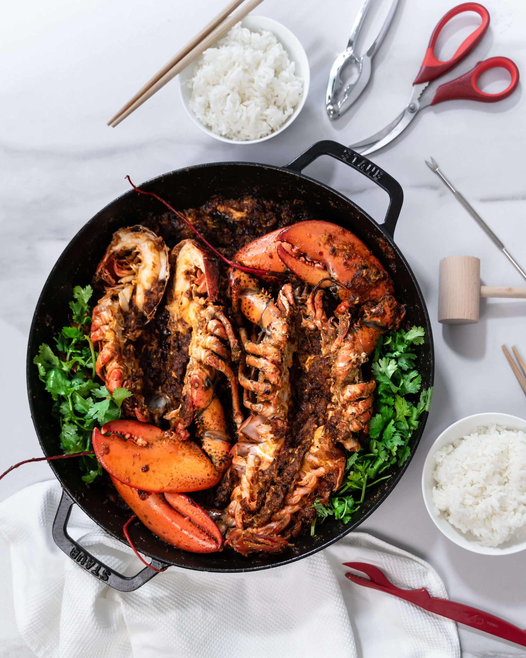 Chili PEI Lobster by Chef Alex Chen