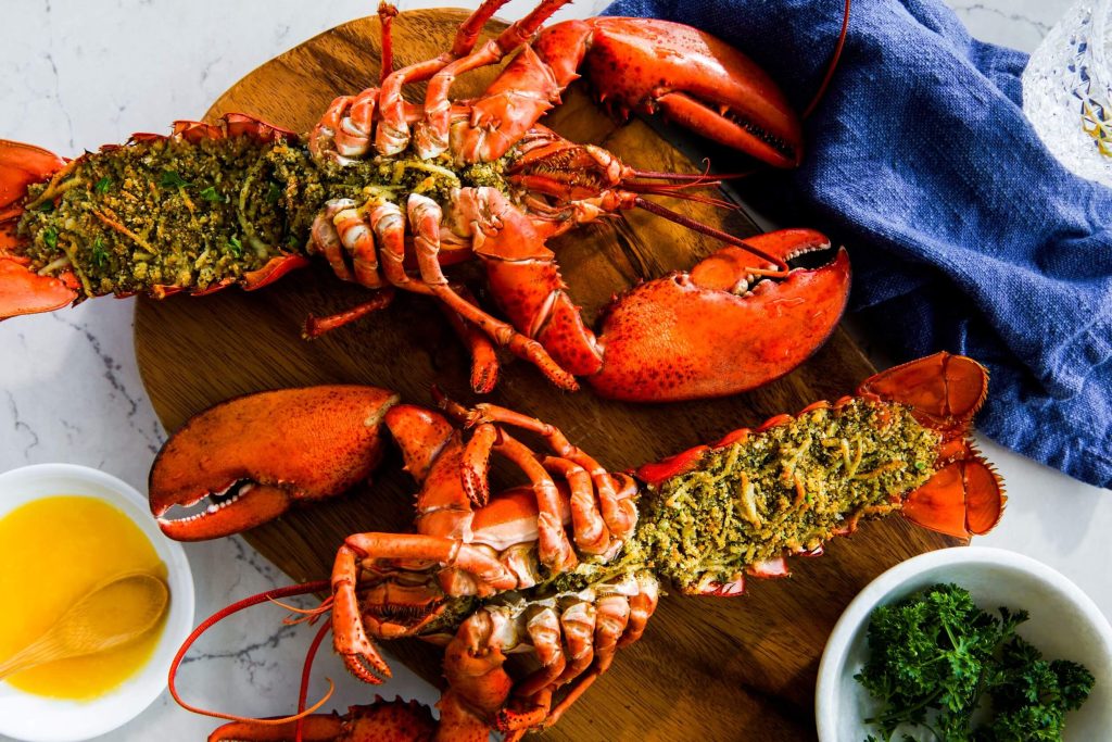 Stuffed PEI Lobster