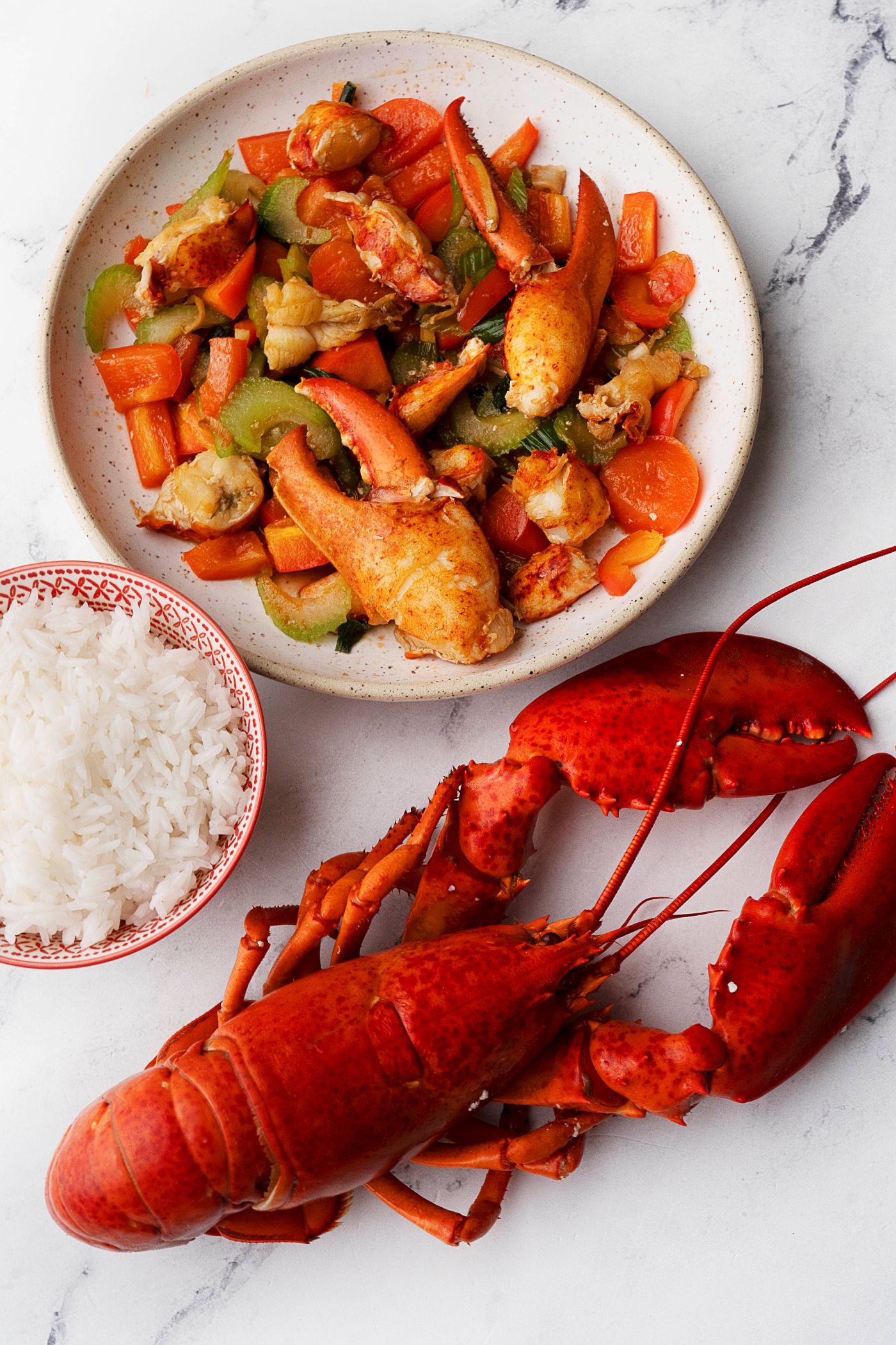 EASY LOBSTER STIR-FRY RECIPE