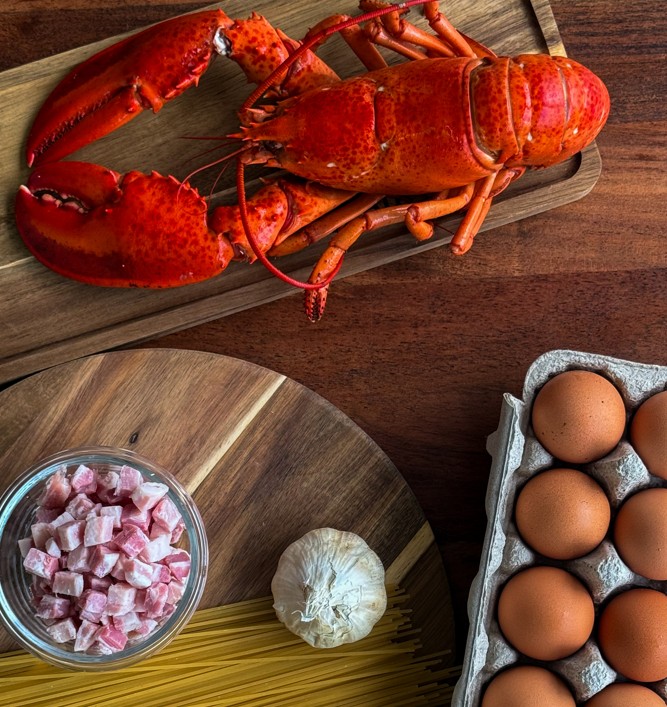 Lobster Carbonara